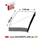 Preview: 40x Maurerplane 150 x 110 cm (LxB) 720g/qm